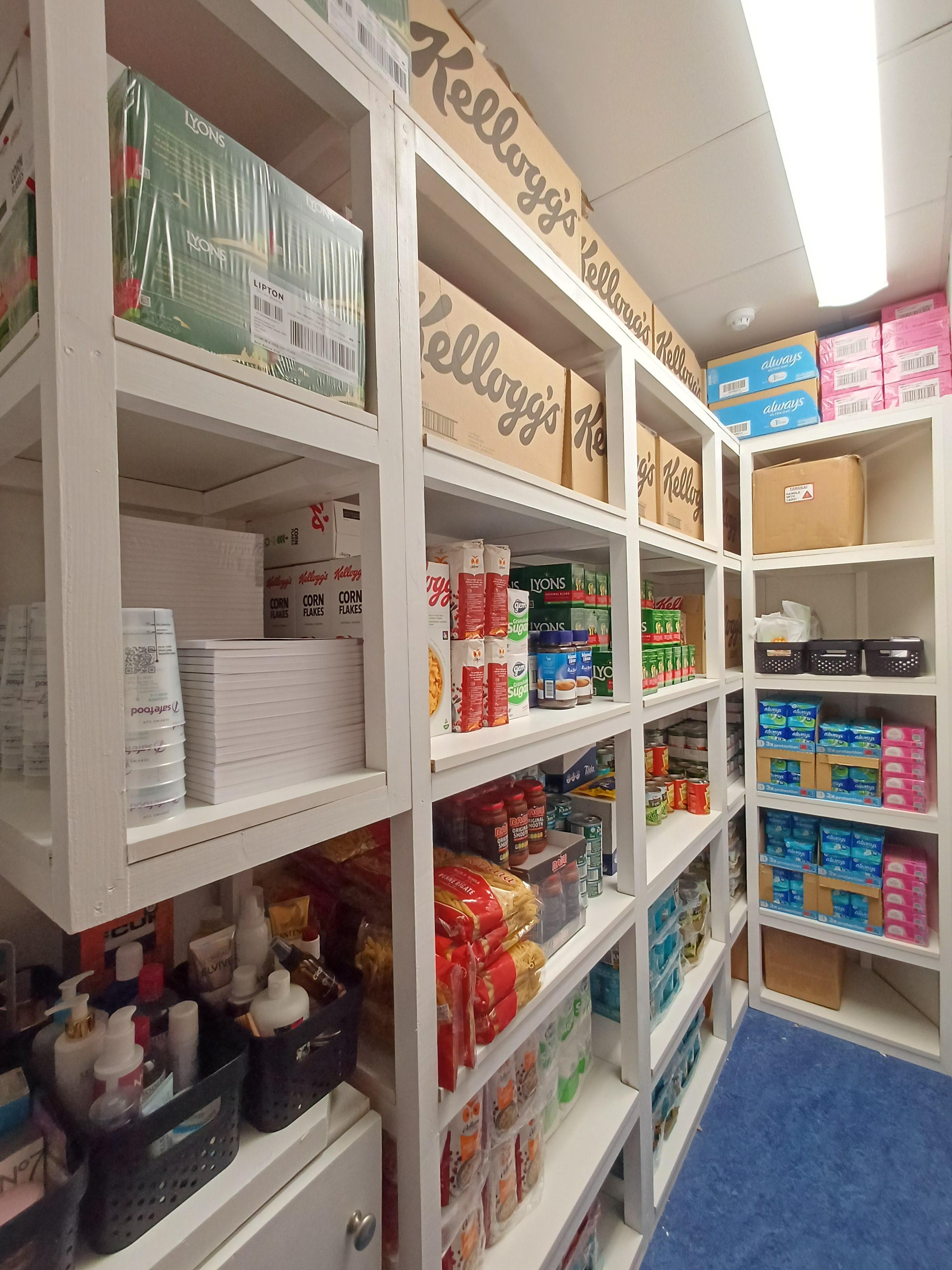 Food Pantry door